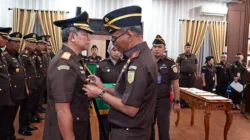 Kajati Sumut Lantik Wakajati, Asisten Tindak Pidana Umum dan 7 Kajari
