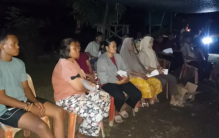 Kepala Dusun XI Desa Marindal Satu Gelar Sosialisasi Program Sekolah Rakyat