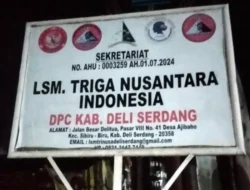 Langgar Kode Etik, LSM Trinusa DPC Deliserdang Bekukan dan Berhentikan Tidak Hormat 5 Anggota
