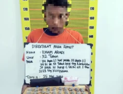 Menunggu Pembeli di Rumah, Pengedar 27 Paket Ganja Siap Edar di Medan Denai Ditangkap Polisi