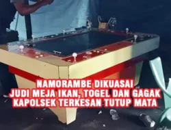 Namorambe Dikuasai Judi Meja Ikan, Togel dan Gagak, Kapolsek Terkesan Tutup Mata