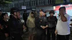 Patroli Blackout, Brimob Polda Sumut Gagalkan Aksi Pencurian Kabel Tembaga di Helvetia