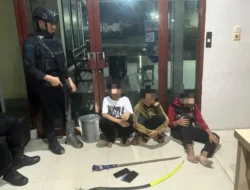 Patroli Dini Hari Brimob Polda Sumut Berhasil Gagalkan Tawuran dan Balap Liar di Kota Medan