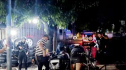 Patroli Dini Hari Brimob Sumut Perkuat Keamanan Kota Medan