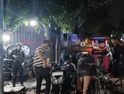 Patroli Humanis Brimob Sumut Sapa Kota Medan, Malam Aman Warga Nyaman