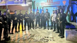 Patroli Skala Besar Brimob Polda Sumut Sisir Belawan
