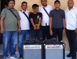 Pembobol Gereja di Simalungun Dibekuk Polsek Tanah Jawa