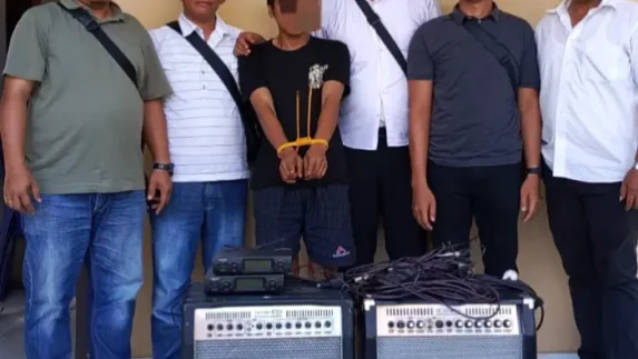 Pembobol Gereja di Simalungun Dibekuk Polsek Tanah Jawa