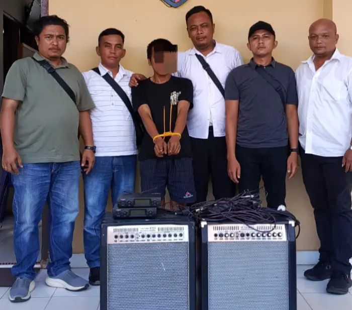 Pembobol Gereja di Simalungun Dibekuk Polsek Tanah Jawa