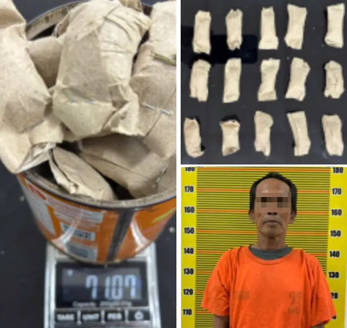 Pengedar Ganja di Medan Area Diciduk Saat Transaksi