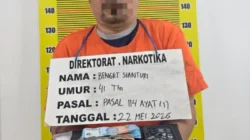 Pengedar Sabu di Medan Barat Diciduk Saat Layani Pembeli, Polisi Sita 4 Paket