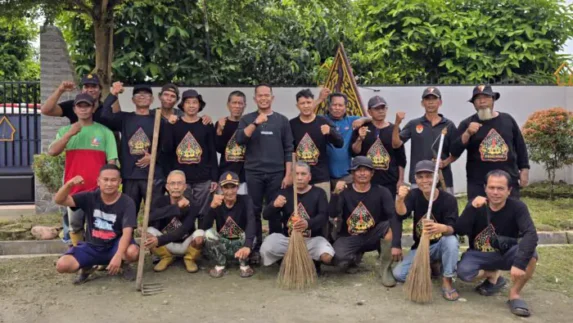 Pengurus PAC Pendawa Patumbak Kompak Gotong Royong Sambut Iduladha