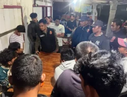Personel Gabungan Polres Karo Sigap Redam Tawuran Antarpemuda di Kineppen