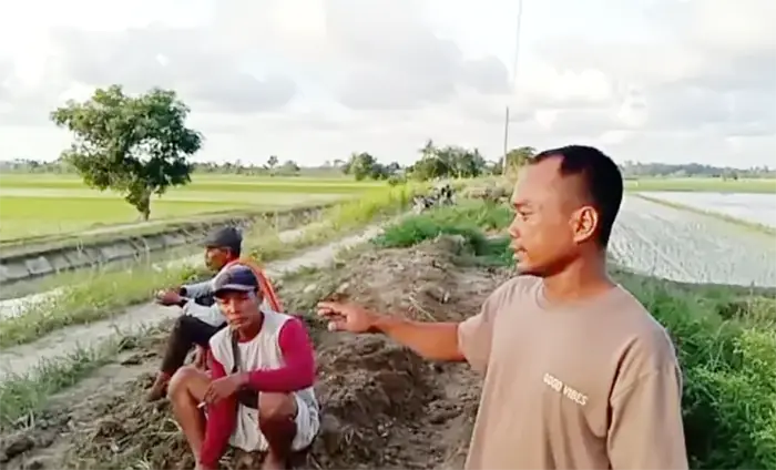 Petani Desa Tanjung Mulia Resah, Sedimen Halangi Jalan Pertanian dan Saluran Irigasi