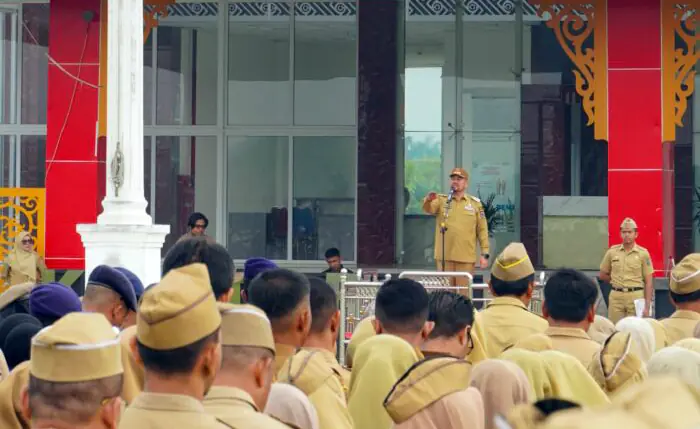 Pimpin Apel Gabungan ASN, Bupati Batu Bara Tekankan Disiplin dan Integritas Pelayanan