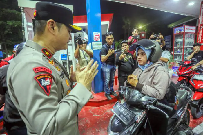 Polda Sumut Tinjau SPBU Sekitar Medan, Pastikan Stok BBM Aman Saat Blackout