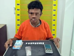 Polisi Gerebek Rumah di Sibolangit, Pria Pengangguran Ditangkap Saat Transaksi Sabu