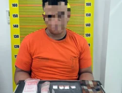 Polisi Ringkus Pengedar Sabu di Penginapan Sibolangit, Sita Timbangan dan Buku Catatan