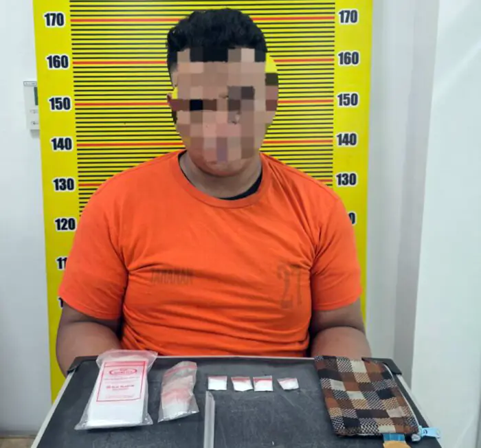 Polisi Ringkus Pengedar Sabu di Penginapan Sibolangit