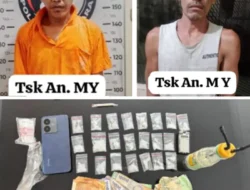 Polres Batu Bara Ungkap 4 Kasus Narkoba, 5 Tersangka dan Puluhan Gram Sabu Diamankan