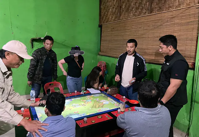 Polres Karo Gerebek Judi Tembak Ikan di Tigabinanga, Dua Perempuan Diamankan