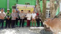 Polres Labusel Tebar Kepedulian Iduladha 1447 H, Salurkan Hewan Kurban Kapoldasu dan Kapolres