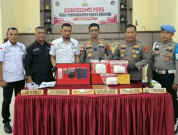 Polres Langsa Berhasil Ungkap Kasus 3 Kg Sabu