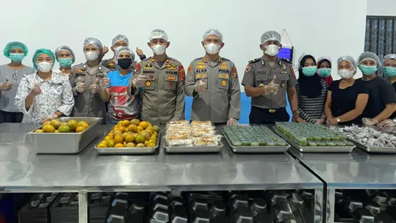 Polres Tapteng Operasikan Tiga Satuan Pelayanan Gizi di Pandan, Sarudik dan Badiri