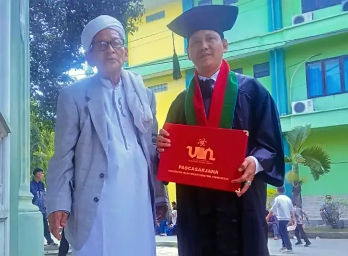 Putra Batu Bara Bertambah Raih Gelar Doktor di UINSU Medan