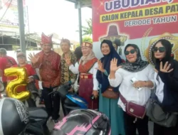 Ratusan Warga Patumbak Kampung Antusias Dukung Ubudiah, SH., M.Si. Maju Jadi Kepala Desa