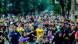 Rico Waas dan Forkopimda Berbaur Bersama Warga di CFD Medan