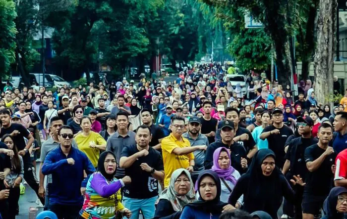 Rico Waas dan Forkopimda Berbaur Bersama Warga di CFD Medan
