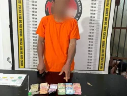 Sempat Melawan Pakai Gunting, Pengedar Sabu Diringkus Polisi di Kebun Sawit Raya Kahean