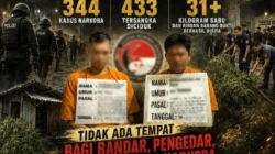Sepekan Gempur Narkoba Tanpa Henti