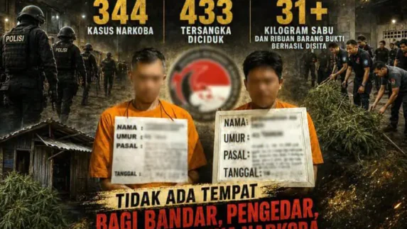 Sepekan Gempur Narkoba Tanpa Henti
