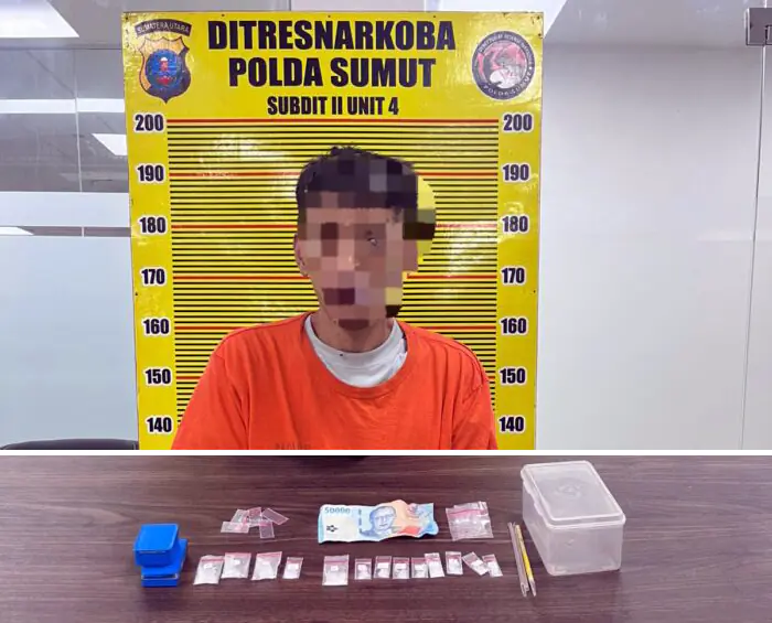 Terendus dari Laporan Warga, Peredaran Sabu di Sunggal Digerebek Polisi