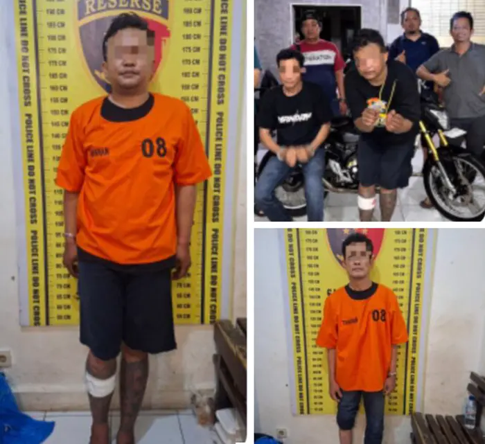 Tiga Hari Buron, Polres Pematangsiantar Ringkus Dua Pelaku Curanmor Dinas Kodim