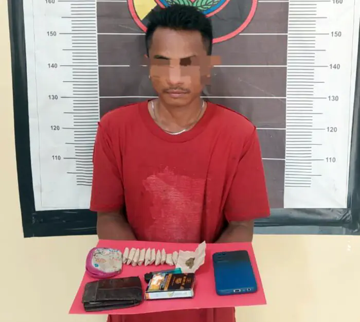 Unit Reskrim Polsek Lima Puluh Amankan Pelaku Kepemilikan Narkotika Jenis Ganja
