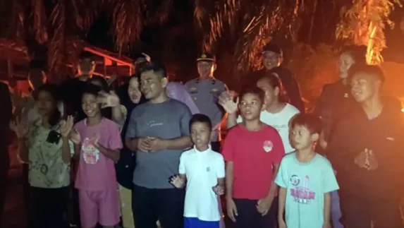 Warga dan Lurah Aek Kanopan Timur Apresiasi Polda Sumut Gerebek dan Bakar Barak Narkoba