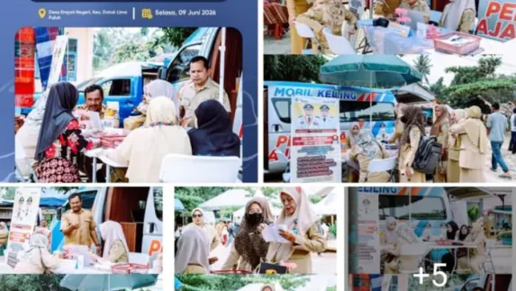 Bapenda Batu Bara Buka Layanan Pajak Daerah dalam Program Berlayar di Kecamatan Datuk Lima Puluh