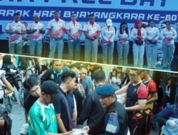 Brimob Sumut Bagikan 1000 Porsi Makan Gratis dan Gelar Pasar Murah untuk Warga di Car Free Day Medan