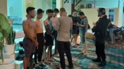 Brimob Sumut Bertindak Tegas, 18 Pemuda dan 12 Sepeda Motor Diamankan dalam Patroli Antisipasi Balap Liar di Kota Medan