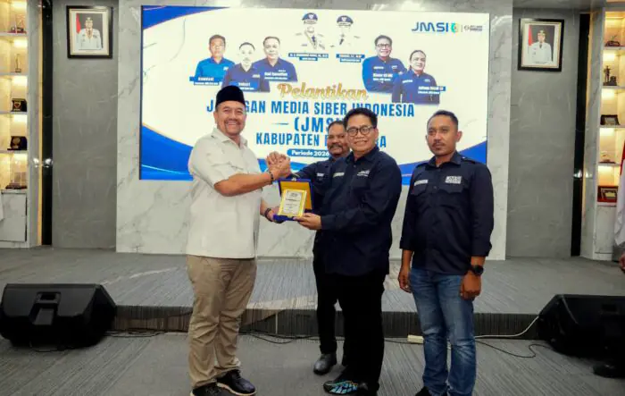 Bupati Baharuddin Siagian Hadiri Pelantikan PC JMSI Batu Bara Periode 2026-2031