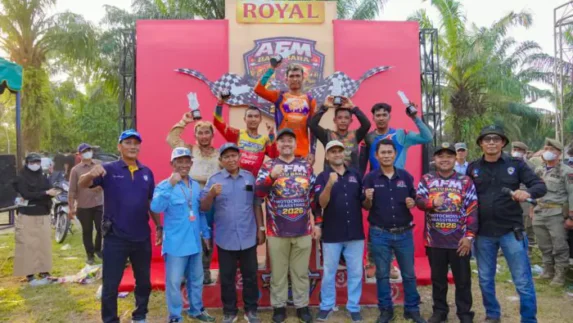 Bupati Baharuddin Tutup AFM Batu Bara Motocross & Grasstrack 2026