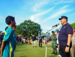 Bupati Batu Bara Resmi Buka Turnamen Sepak Bola Pemuda Sei Balai Cup II tahun 2026