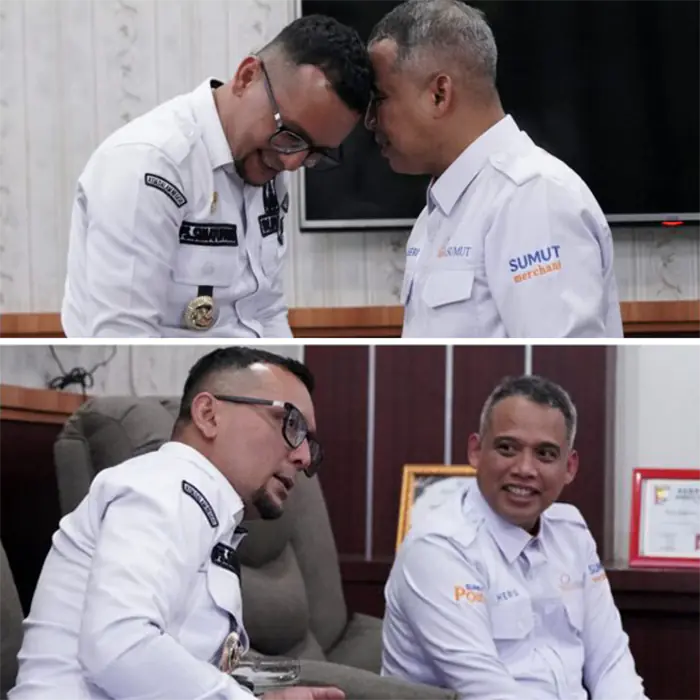 Bupati Labusel Terima Silaturahmi Dirut Bank Sumut