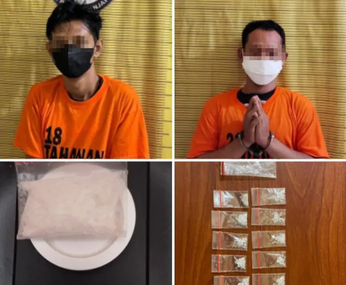 Dua Pengedar Narkoba Ditangkap Satresnarkoba Polres Binjai