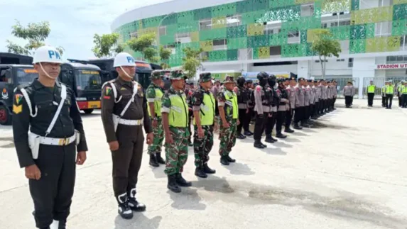Hari Ke-5 ASEAN U-19 Boys Championship 2026, Polda Sumut Kerahkan 905 Personel Gabungan untuk Pengamanan