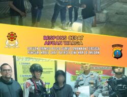 Brimob Polda Sumut Amankan Terduga Pencuri Kabel Saat Patroli Dini Hari