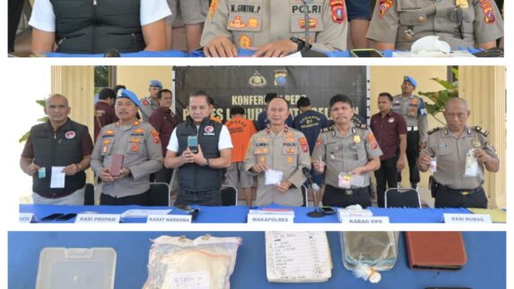 Polres Labusel Ungkap 30 Kasus Narkoba dan Amankan 36 Tersangka